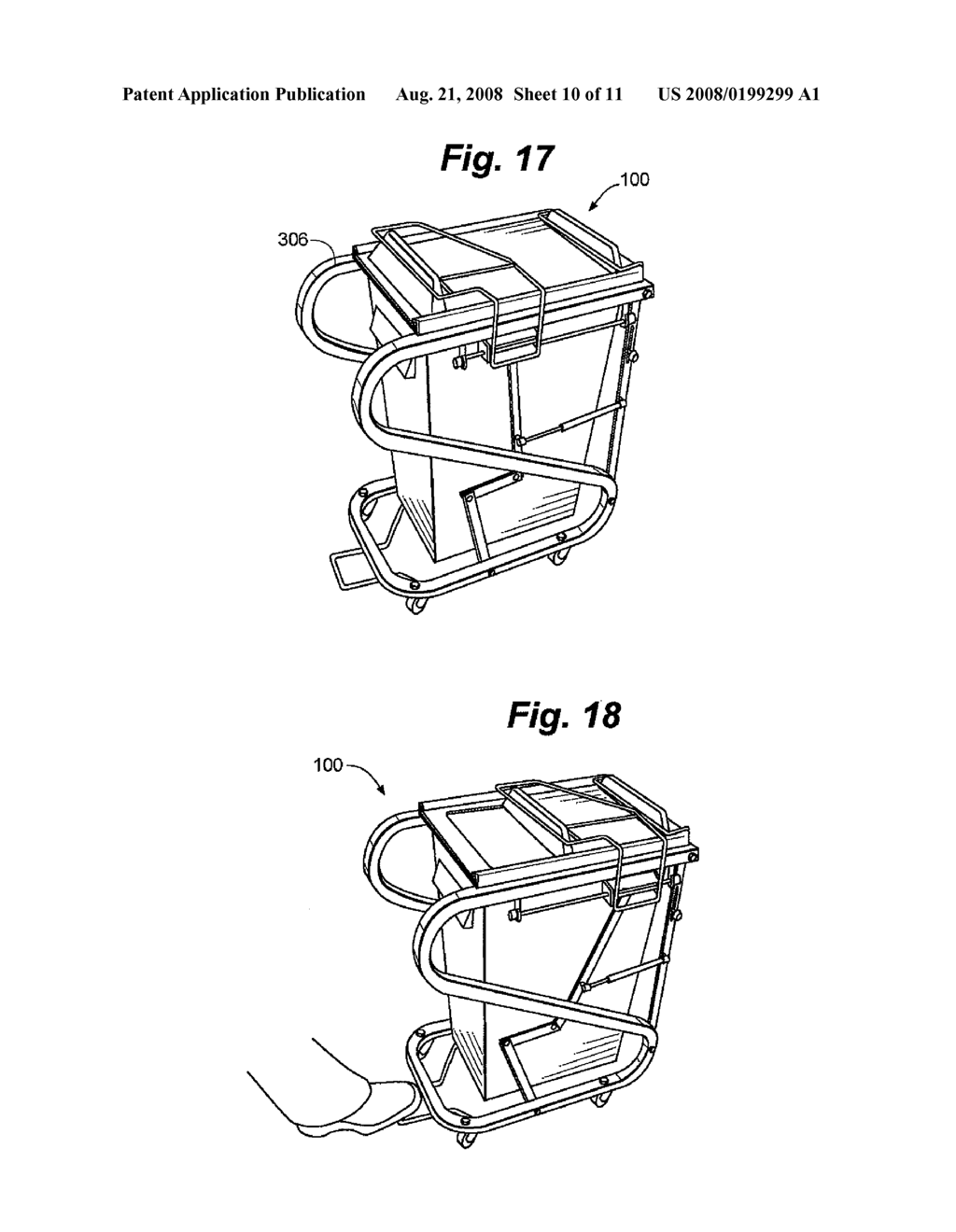 METHODS AND APPARATUS FOR HANDS-FREE DISPOSAL OF MEDICAL WASTE PRODUCTS - diagram, schematic, and image 11