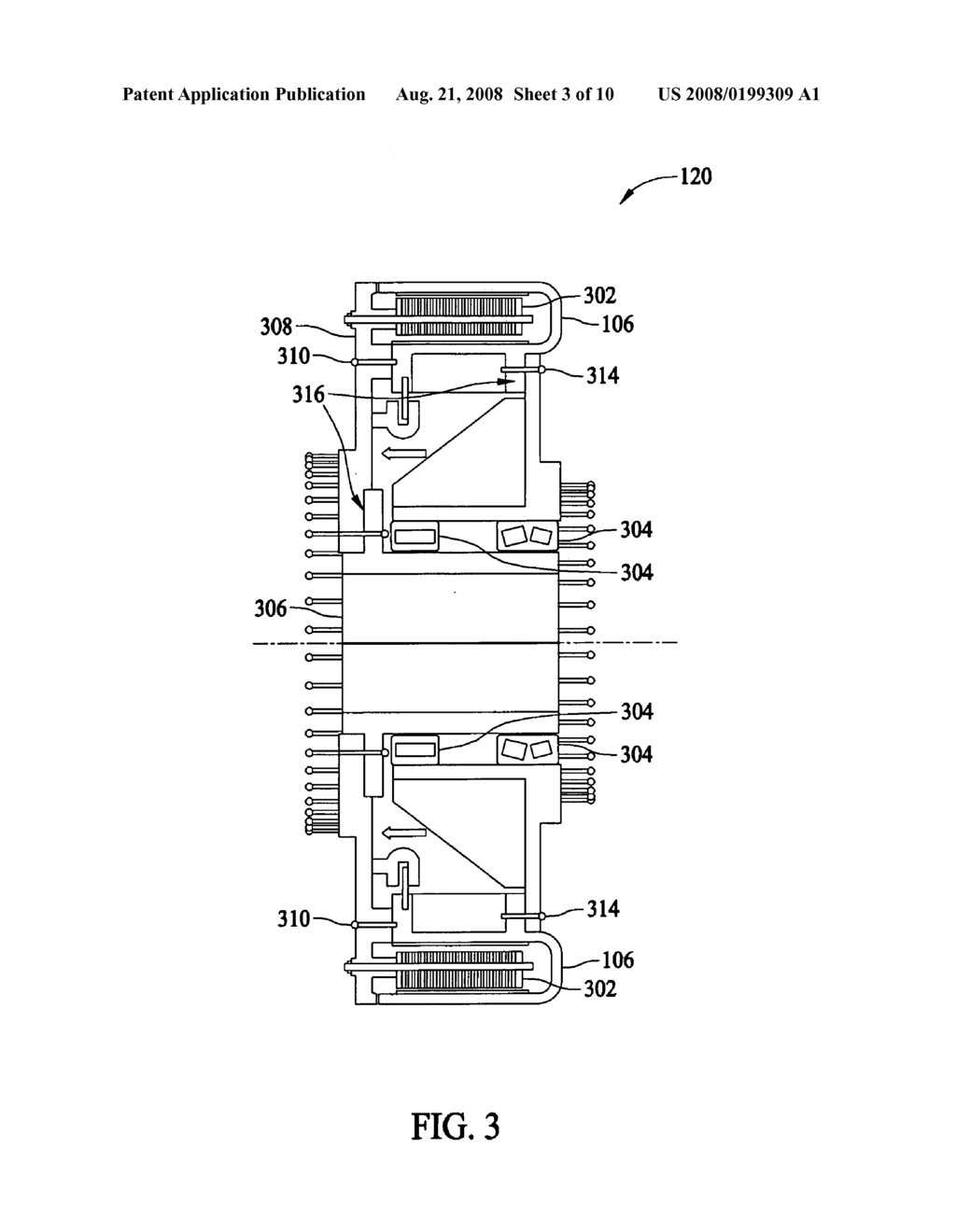 Removable bearing arrangement for a wind turbine generator - diagram, schematic, and image 04