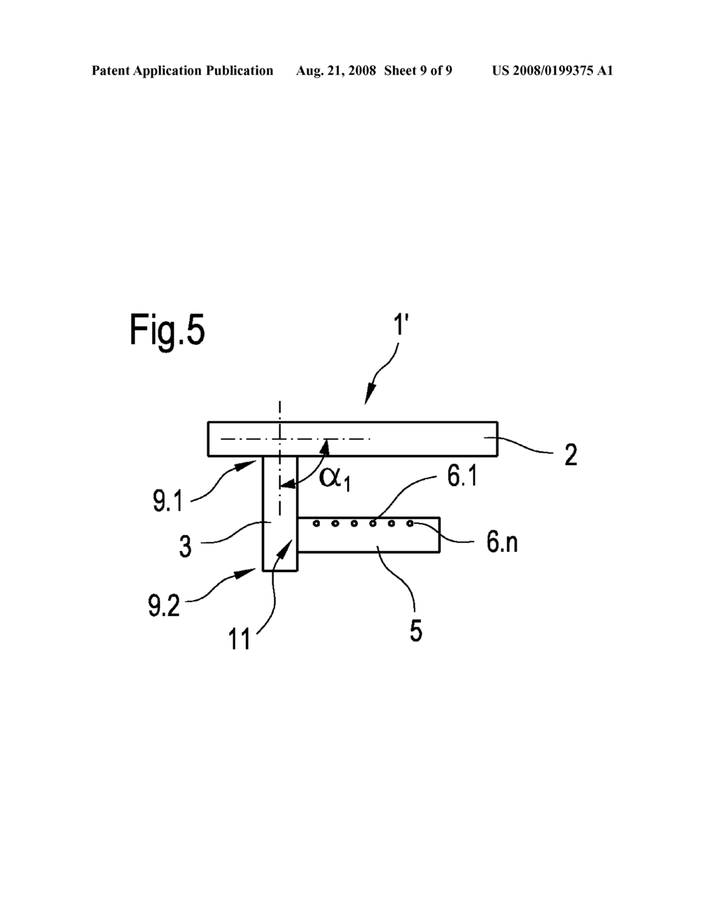 Installation and Device for Guiding a Gas for Devices Used to Treat Granular Products by Drying, Film Coating and Coating - diagram, schematic, and image 10