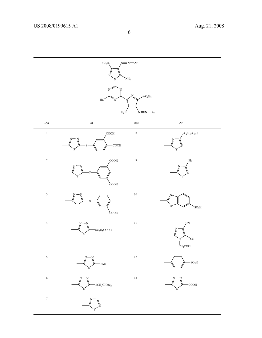 Dye, Ink, Ink Jet Recording Method, Ink Sheet, Color Toner and Color Filter - diagram, schematic, and image 07