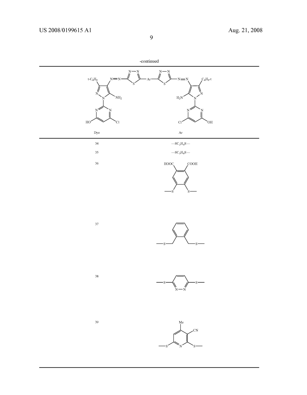 Dye, Ink, Ink Jet Recording Method, Ink Sheet, Color Toner and Color Filter - diagram, schematic, and image 10