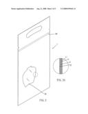 Bag with window and method for making the same diagram and image