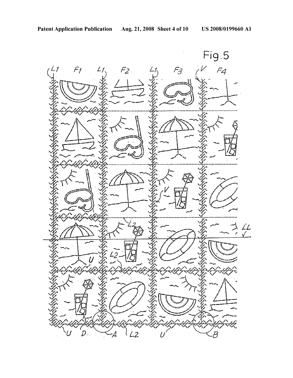 Embossing Roller, Embossing Device Including Said Roller and Paper Article Produced With Said Embossing Device - diagram, schematic, and image 05