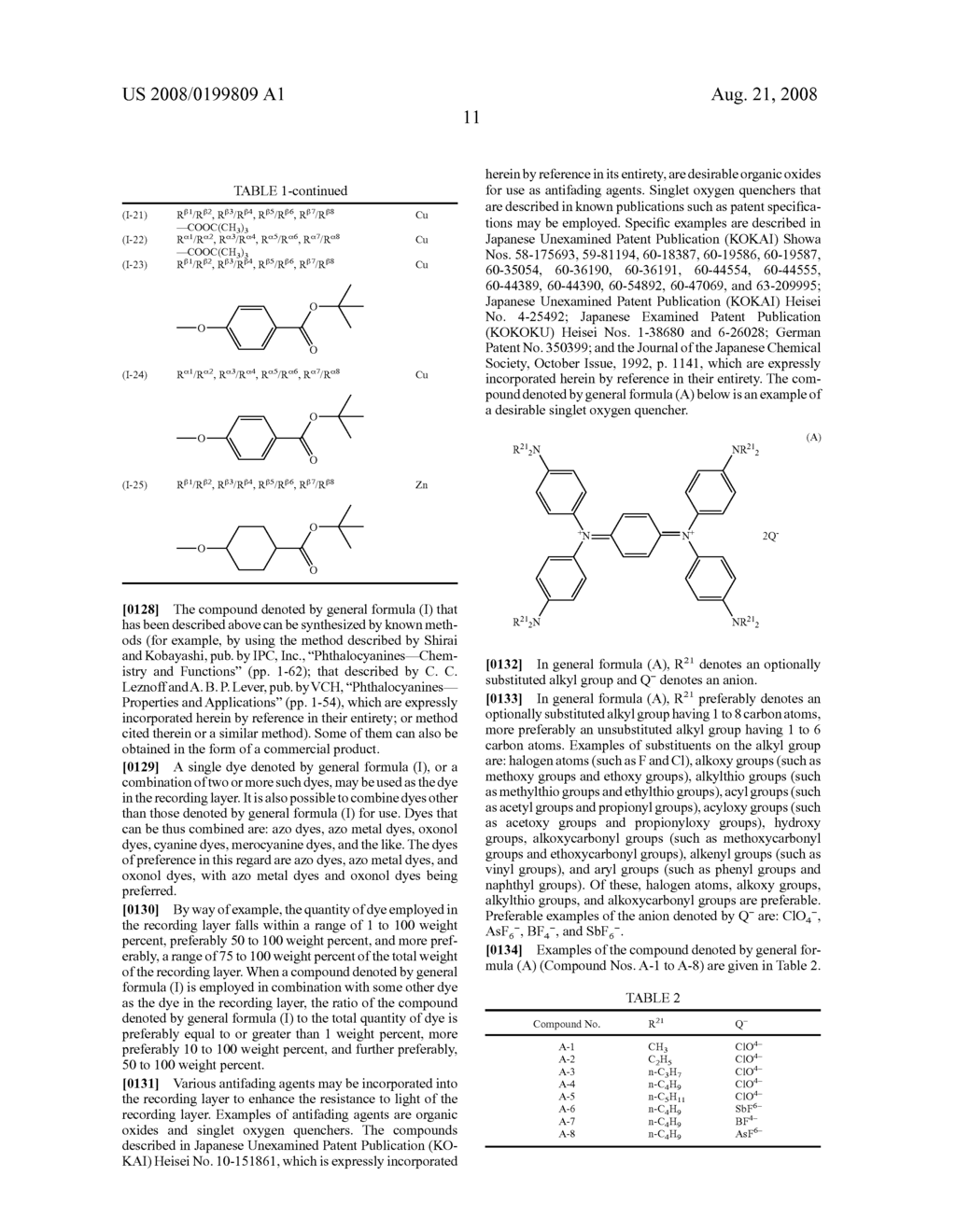 OPTICAL INFORMATION RECORDING MEDIUM AND METHOD OF RECORDING INFORMATION - diagram, schematic, and image 14