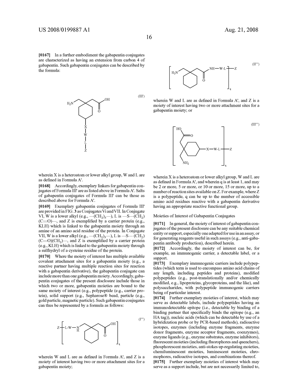 COMPOUNDS AND METHODS FOR USE IN DETECTING GABAPENTIN - diagram, schematic, and image 29