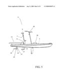 Separated Electric Motor Assisted Propulsion for Human-Powered Watercraft diagram and image