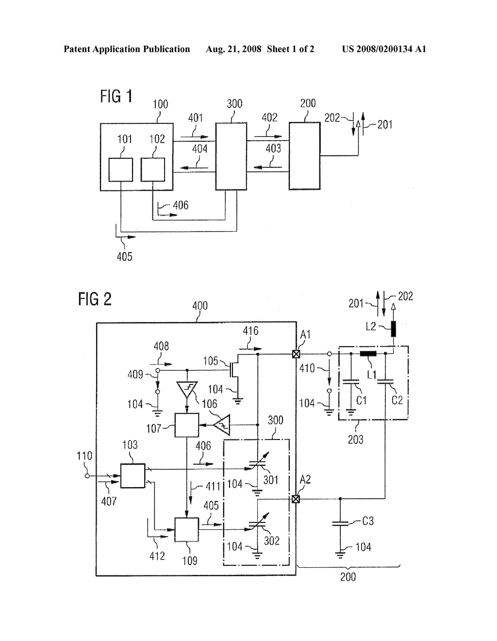 TRANSMITTER CIRCUIT - diagram, schematic, and image 02
