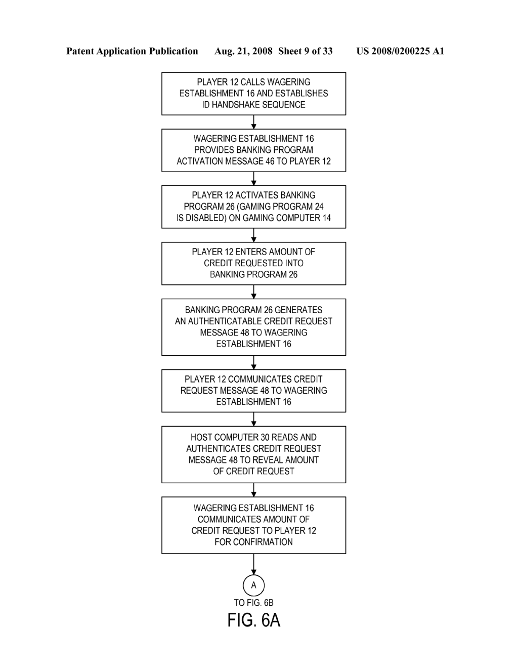 METHODS AND APPARATUS FOR FACILITATING GAME PLAY AND GENERATING AN AUTHENTICATABLE AUDIT-TRAIL - diagram, schematic, and image 10