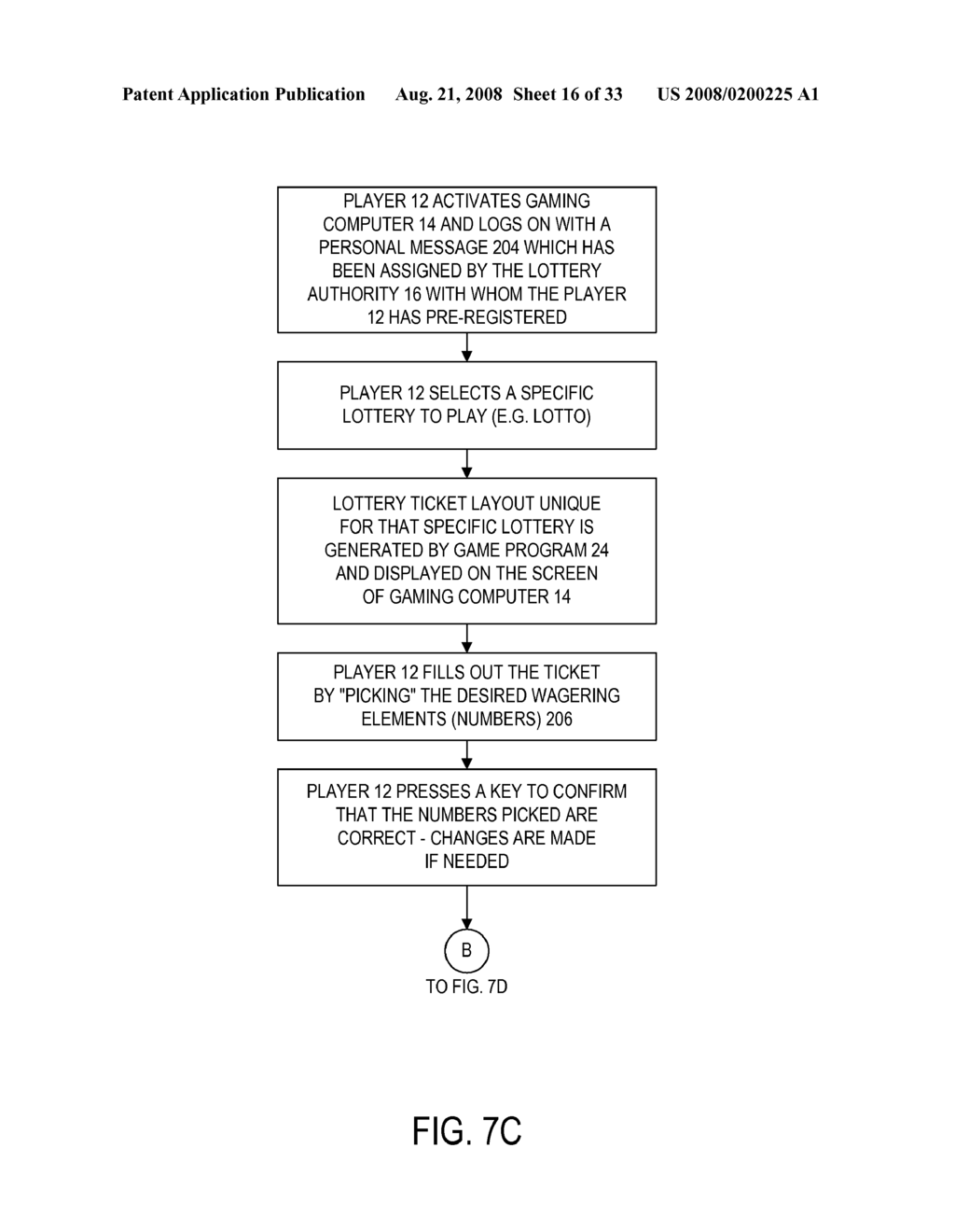 METHODS AND APPARATUS FOR FACILITATING GAME PLAY AND GENERATING AN AUTHENTICATABLE AUDIT-TRAIL - diagram, schematic, and image 17