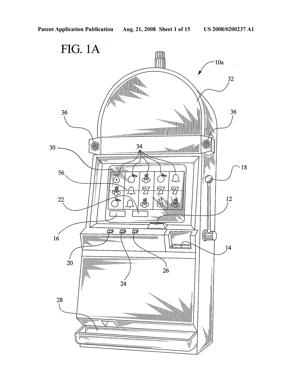 GAMING DEVICE HAVING A MULTI-FUNCTION FREE GAME BONUS - diagram, schematic, and image 02