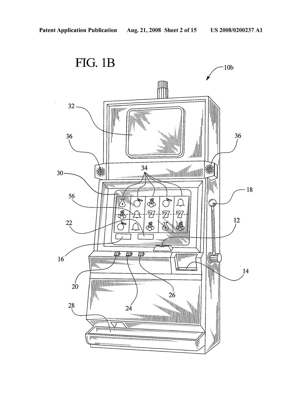 GAMING DEVICE HAVING A MULTI-FUNCTION FREE GAME BONUS - diagram, schematic, and image 03