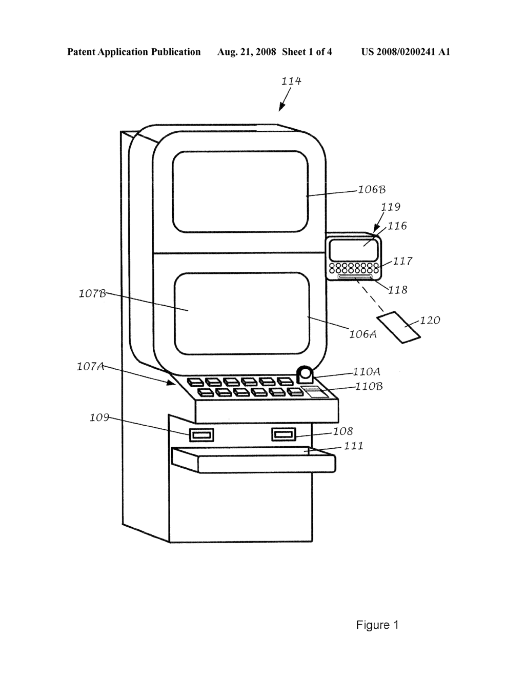 Gaming Apparatus And Method Relating To Linked Terminals - diagram, schematic, and image 02