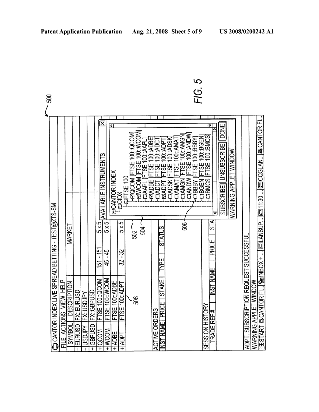 REAL-TIME INTERACTIVE WAGERING ON EVENT OUTCOMES - diagram, schematic, and image 06