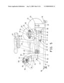 Rodeo or riding device diagram and image