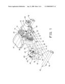 Rodeo or riding device diagram and image