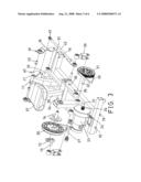 Rodeo or riding device diagram and image