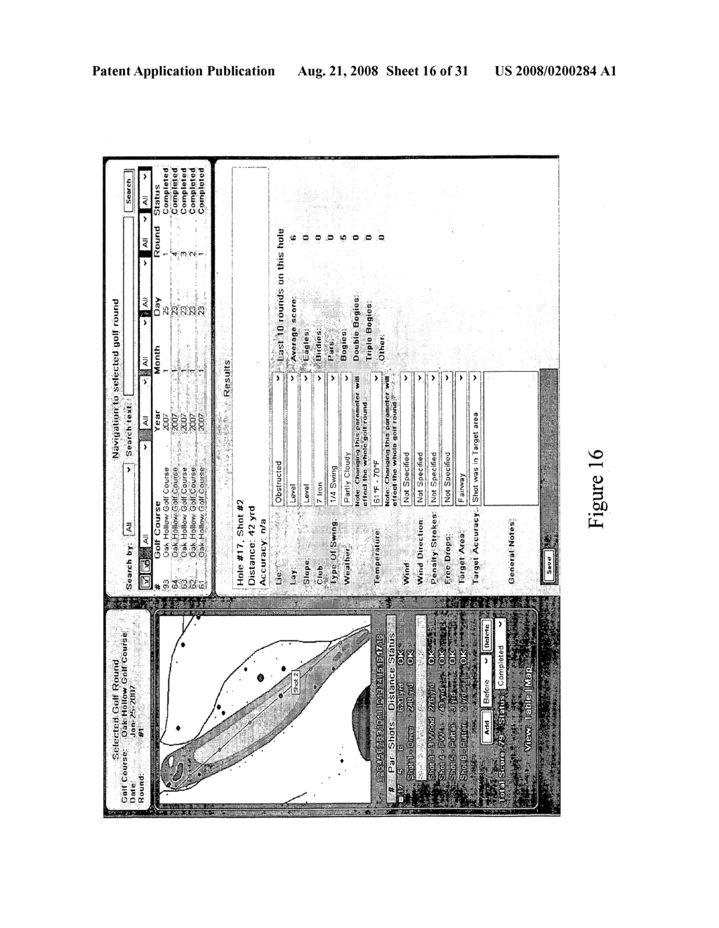 Systems and methods for golf analytics visualization - diagram, schematic, and image 17