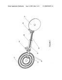 Simple bicycle drive shaft transmission diagram and image