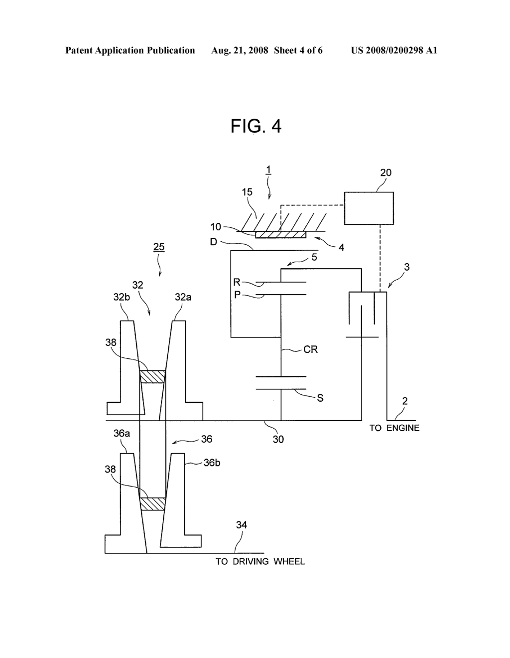 FORWARD AND REARWARD MOTION SWITCHING MECHANISM USING BRAKE BAND - diagram, schematic, and image 05