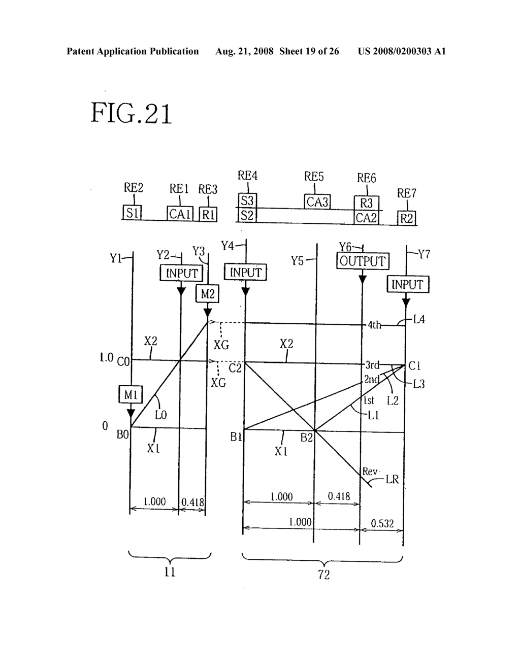 Control device for vehicular drive system - diagram, schematic, and image 20