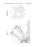 PORTABLE KIT, DEVICE AND METHOD FOR THE EXECUTION OF CARDIOPULMONARY TESTS UNDER STRAIN, WITH THE USE OF A NORMAL BICYCLE diagram and image