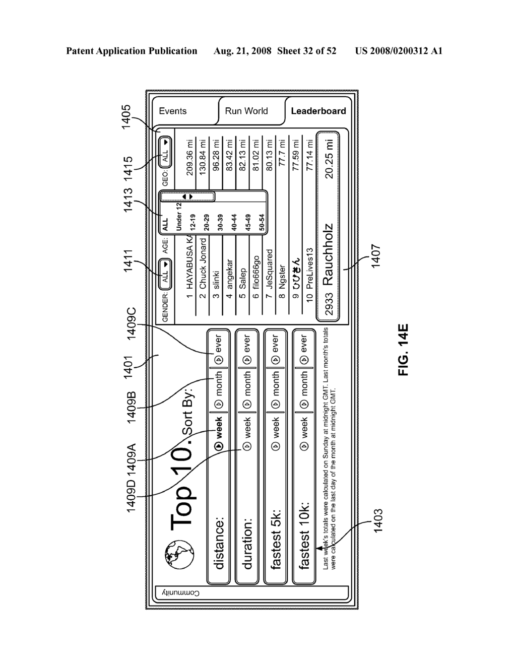 COLLECTION AND DISPLAY OF ATHLETIC INFORMATION - diagram, schematic, and image 33