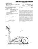 ONE-STEP FOLDABLE ELLIPTICAL EXERCISE MACHINE diagram and image