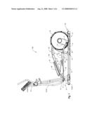 ONE-STEP FOLDABLE ELLIPTICAL EXERCISE MACHINE diagram and image