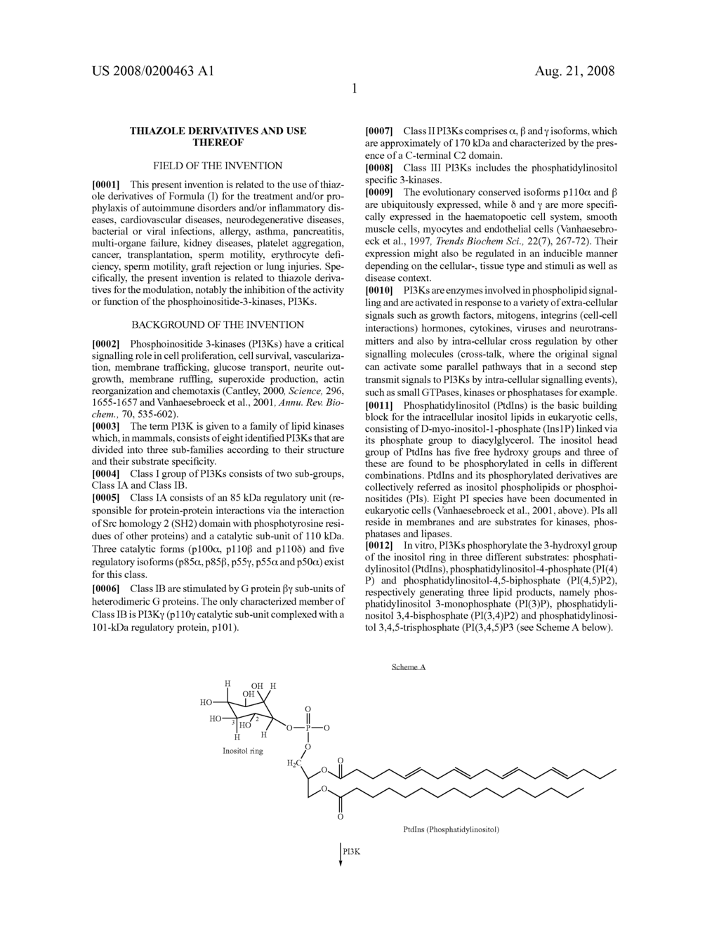 Thiazole Derivatives and Use Thereof - diagram, schematic, and image 02