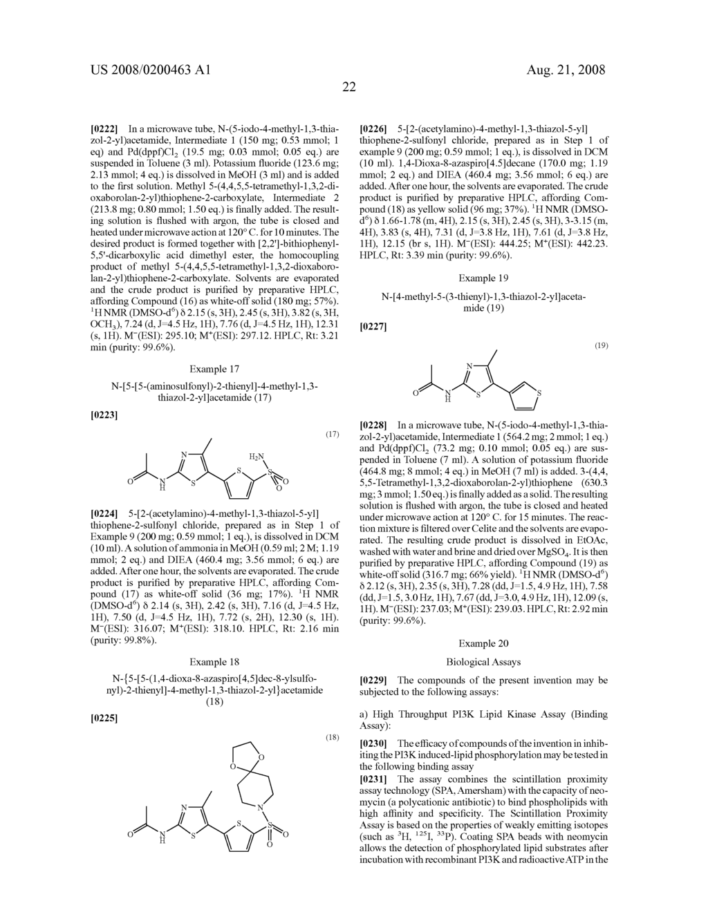 Thiazole Derivatives and Use Thereof - diagram, schematic, and image 23