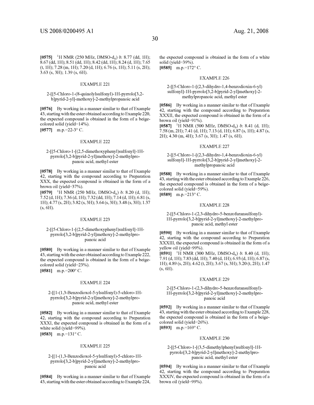 Pyrrolopyridine Compounds, Method of Making Them and Uses Thereof - diagram, schematic, and image 31