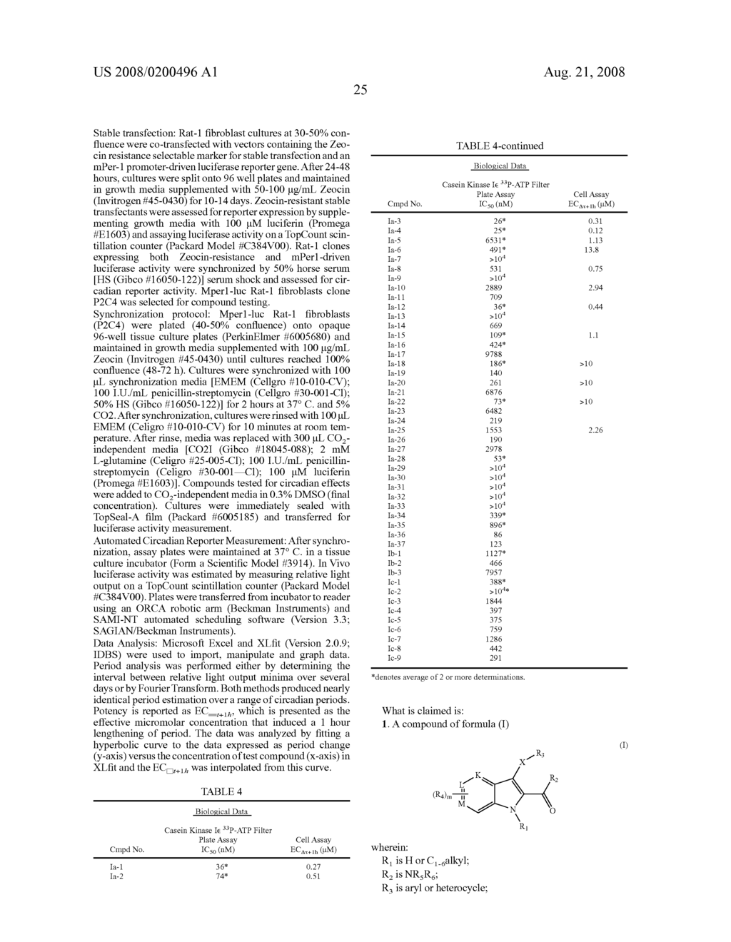 SUBSTITUTED 1H-PYRROLO[3,2-b, 3,2-c, and 2,3-c]PYRIDINE-2-CARBOXAMIDES AND RELATED ANALOGS AS INHIBITORS OF CASEIN KINASE Ie - diagram, schematic, and image 26