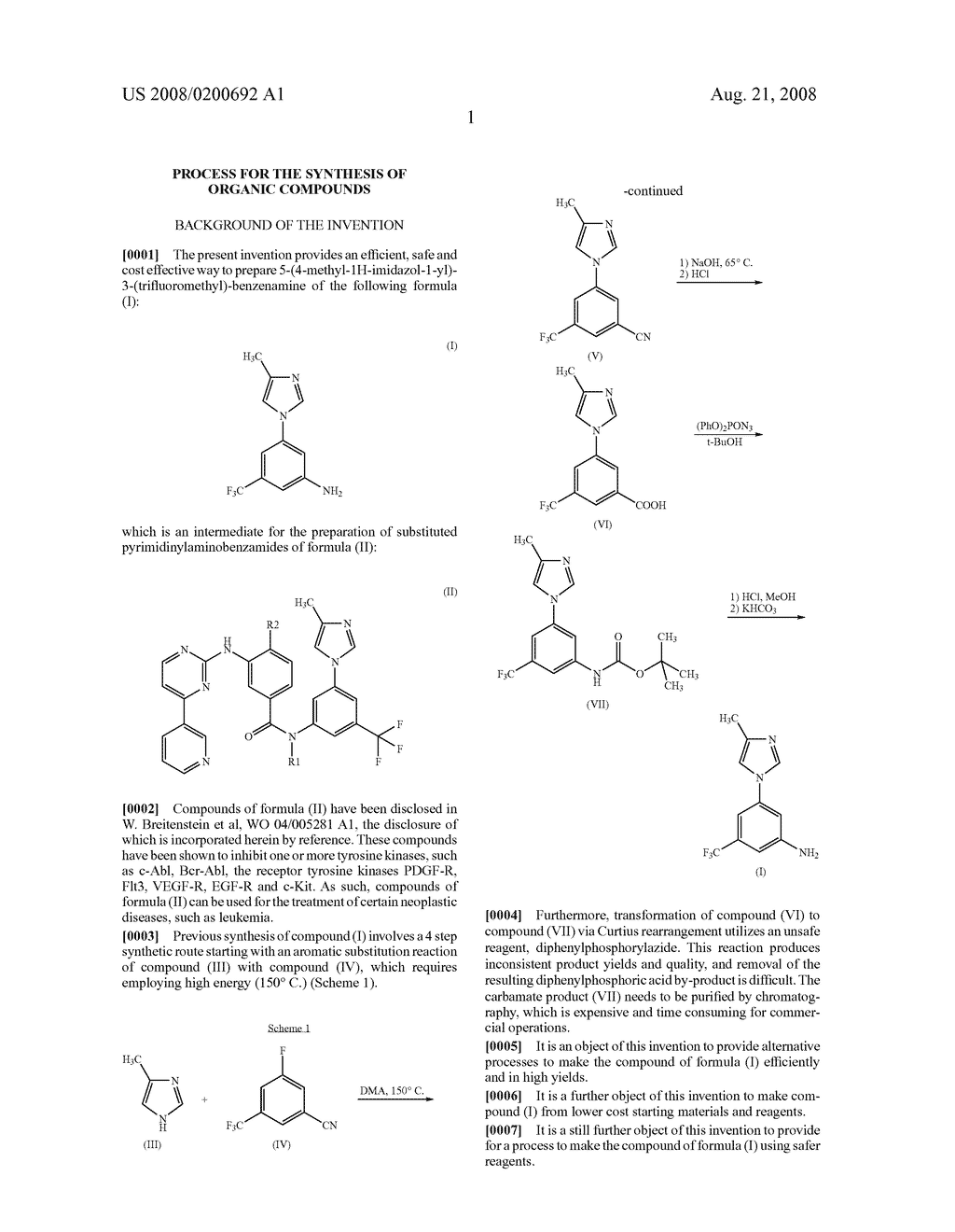 Process For the Synthesis of Organic Compounds - diagram, schematic, and image 02