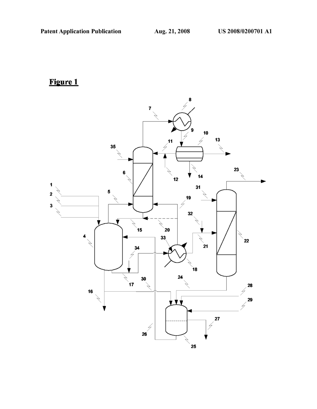 Method For Making a Chlorohydrin Starting With a Polyhydroxylated Aliphatic Hydrocarbon - diagram, schematic, and image 02