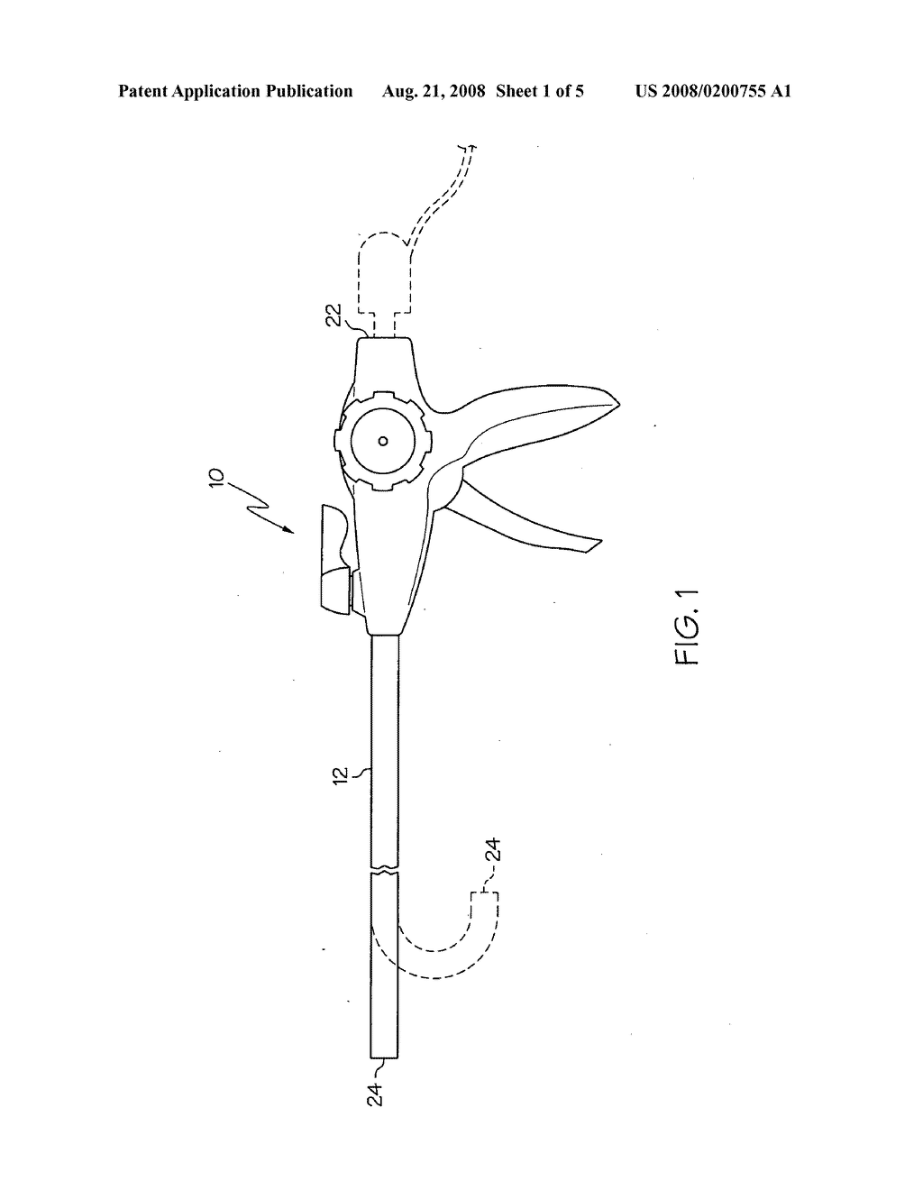 Method and device for retrieving suture tags - diagram, schematic, and image 02