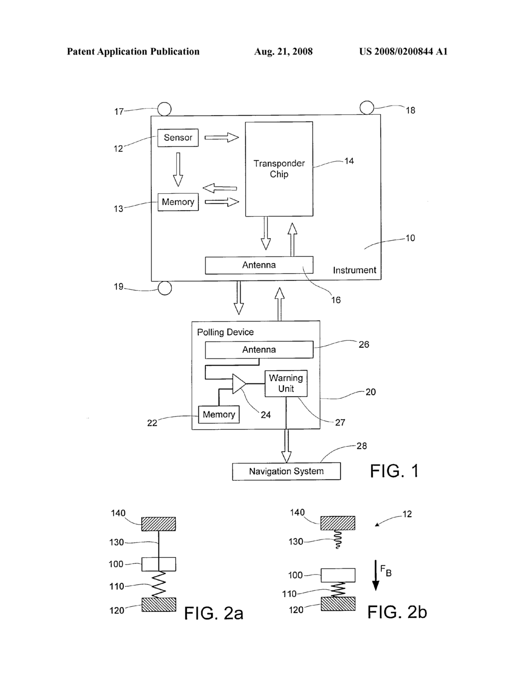 SURGICAL DEVICE WITH AN IMPACT DETECTOR - diagram, schematic, and image 02