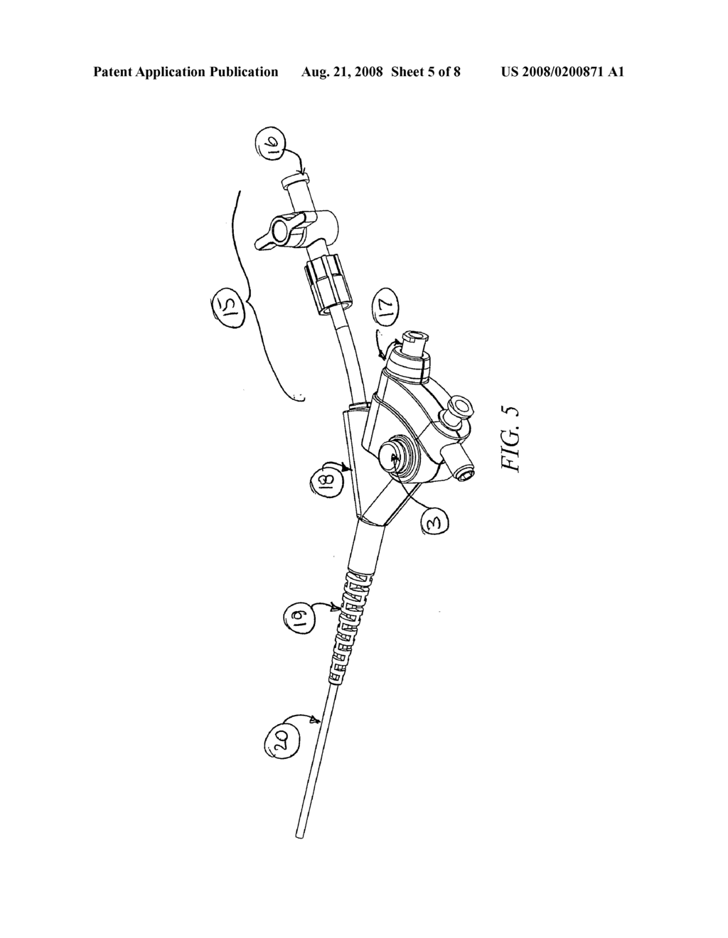 Valve System For a Medical Device Having an Inflatable Member - diagram, schematic, and image 06