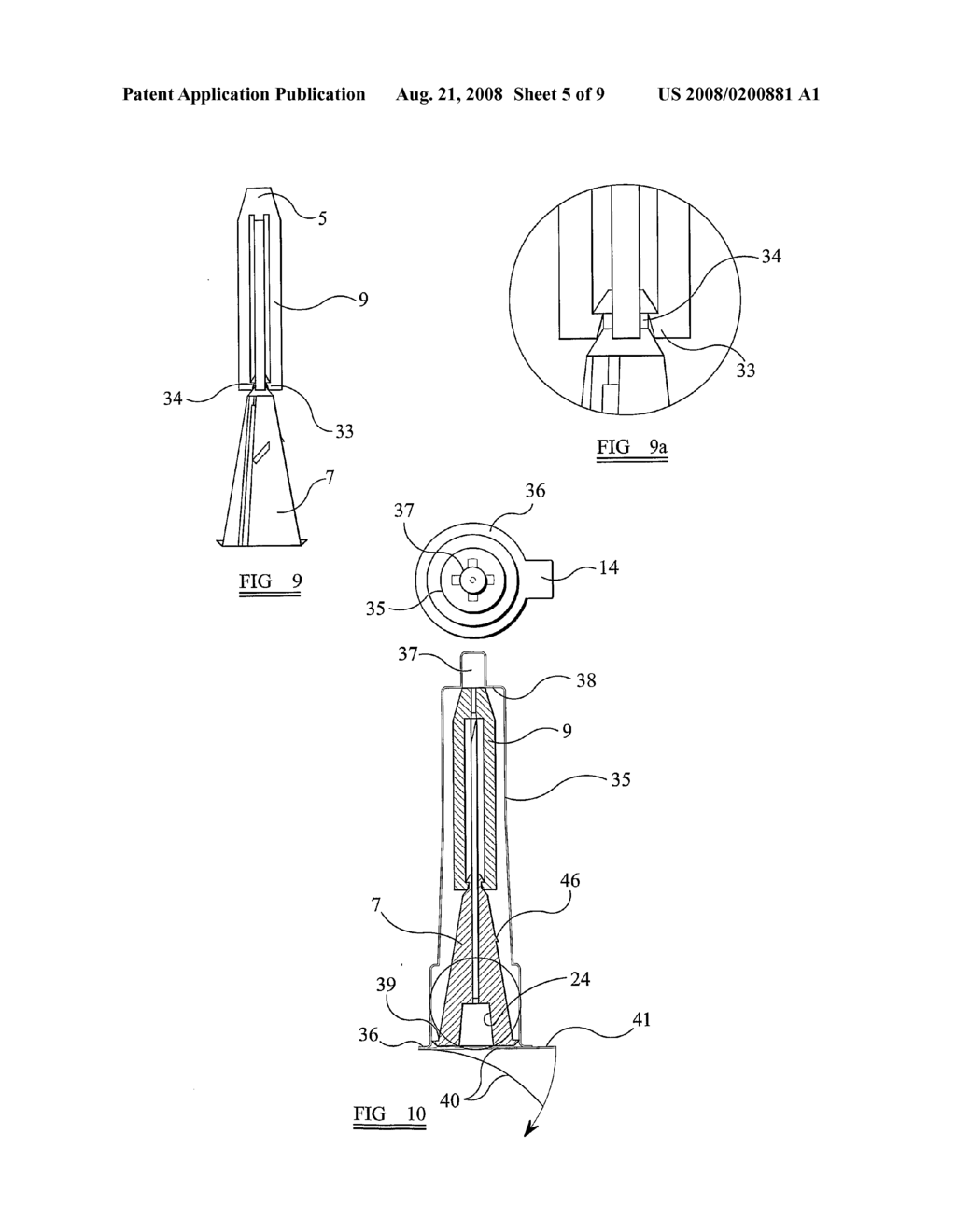 Safety Needle - diagram, schematic, and image 06