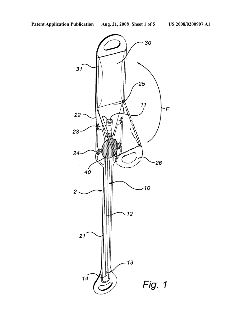 Folded Catheter Assembly With Adhesive Grip - diagram, schematic, and image 02