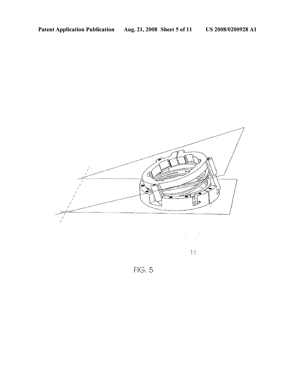 Support for Steadying a Surgical Tool - diagram, schematic, and image 06