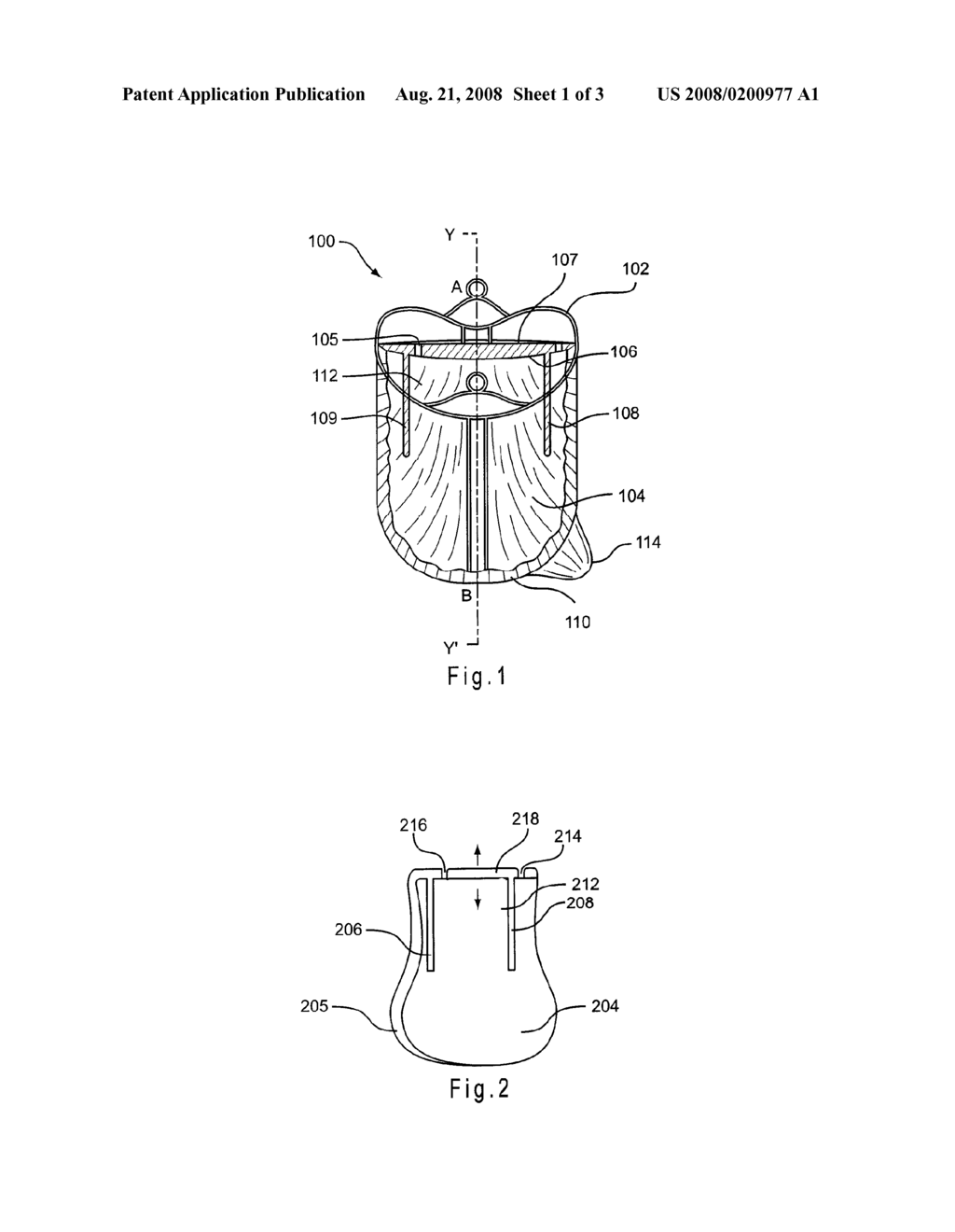 Artificial Valve Prostheses with a Free Leaflet Portion - diagram, schematic, and image 02