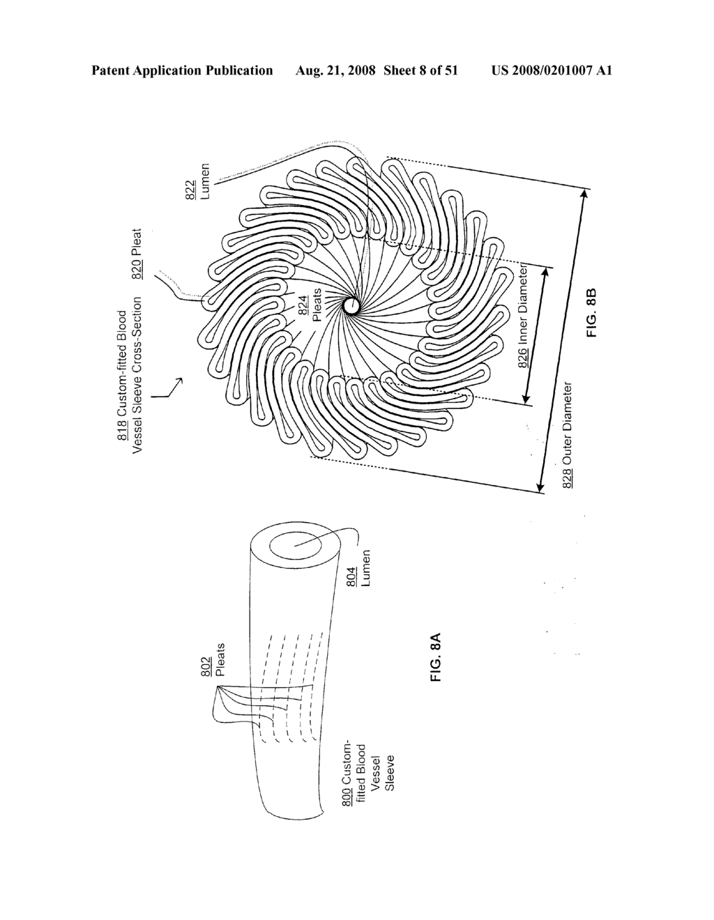 Methods and systems for making a blood vessel sleeve - diagram, schematic, and image 09