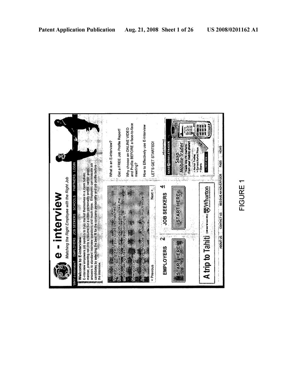 E-INTERVIEW SYSTEM AND METHOD - diagram, schematic, and image 02