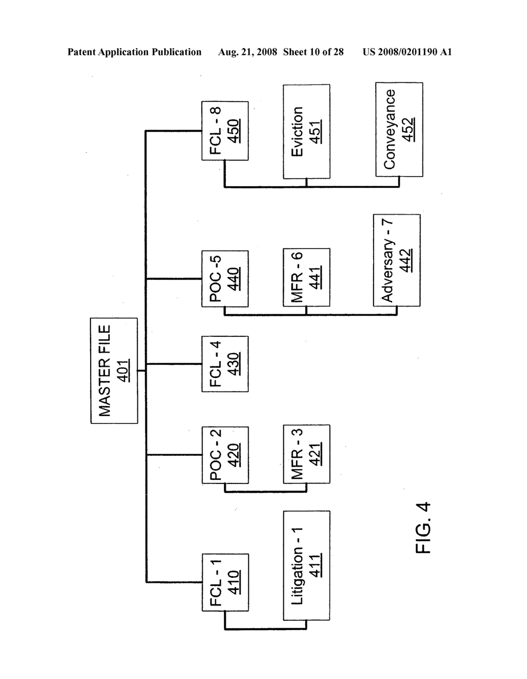 System and method for electronic processing of default case files - diagram, schematic, and image 11