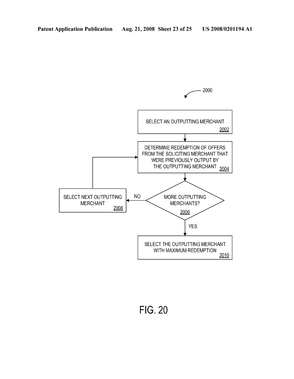 METHOD AND APPARATUS FOR DEFINING ROUTING OF CUSTOMERS BETWEEN MERCHANTS - diagram, schematic, and image 24