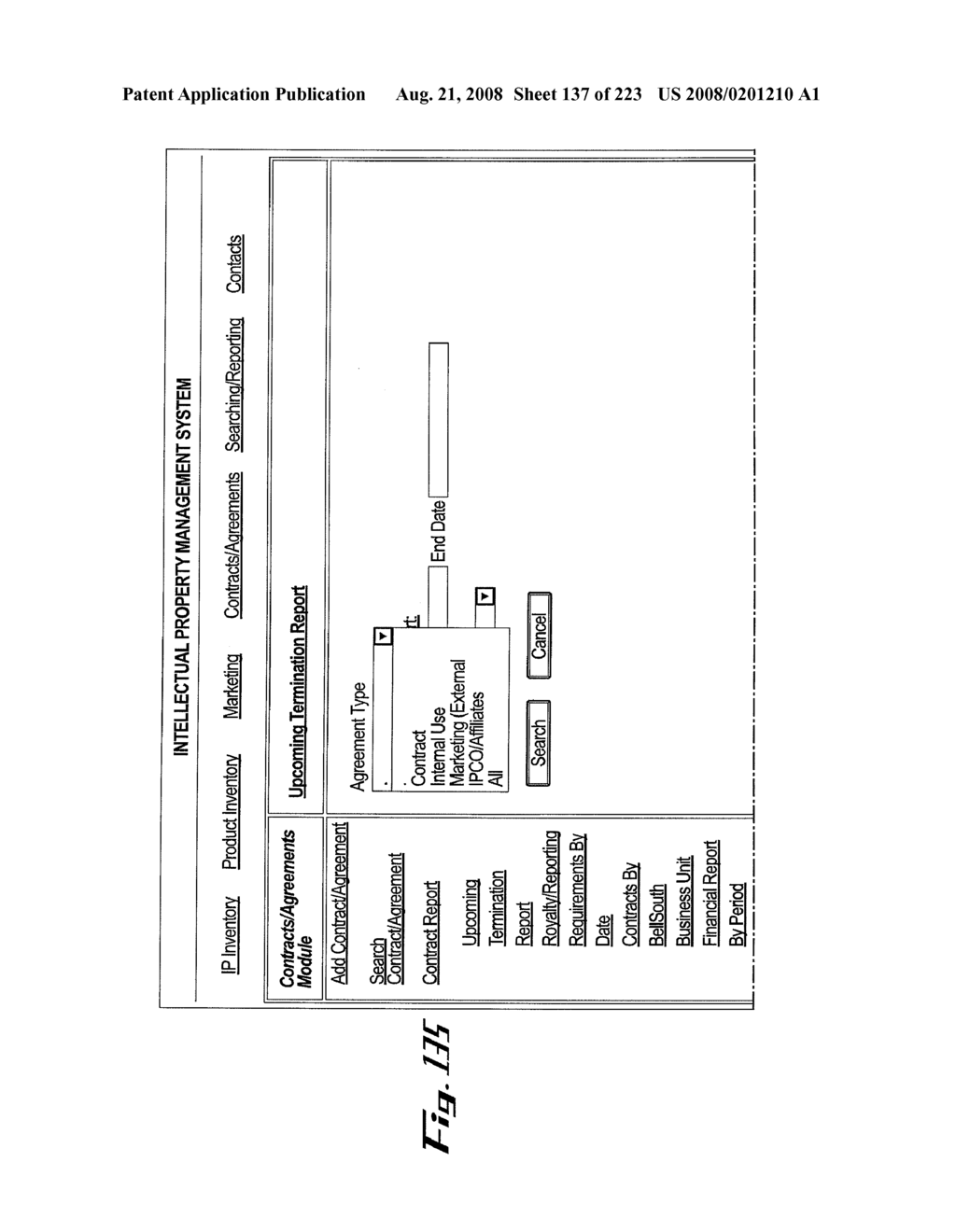 SYSTEM AND METHOD FOR MANAGING INTELLECTUAL PROPERTY - diagram, schematic, and image 138