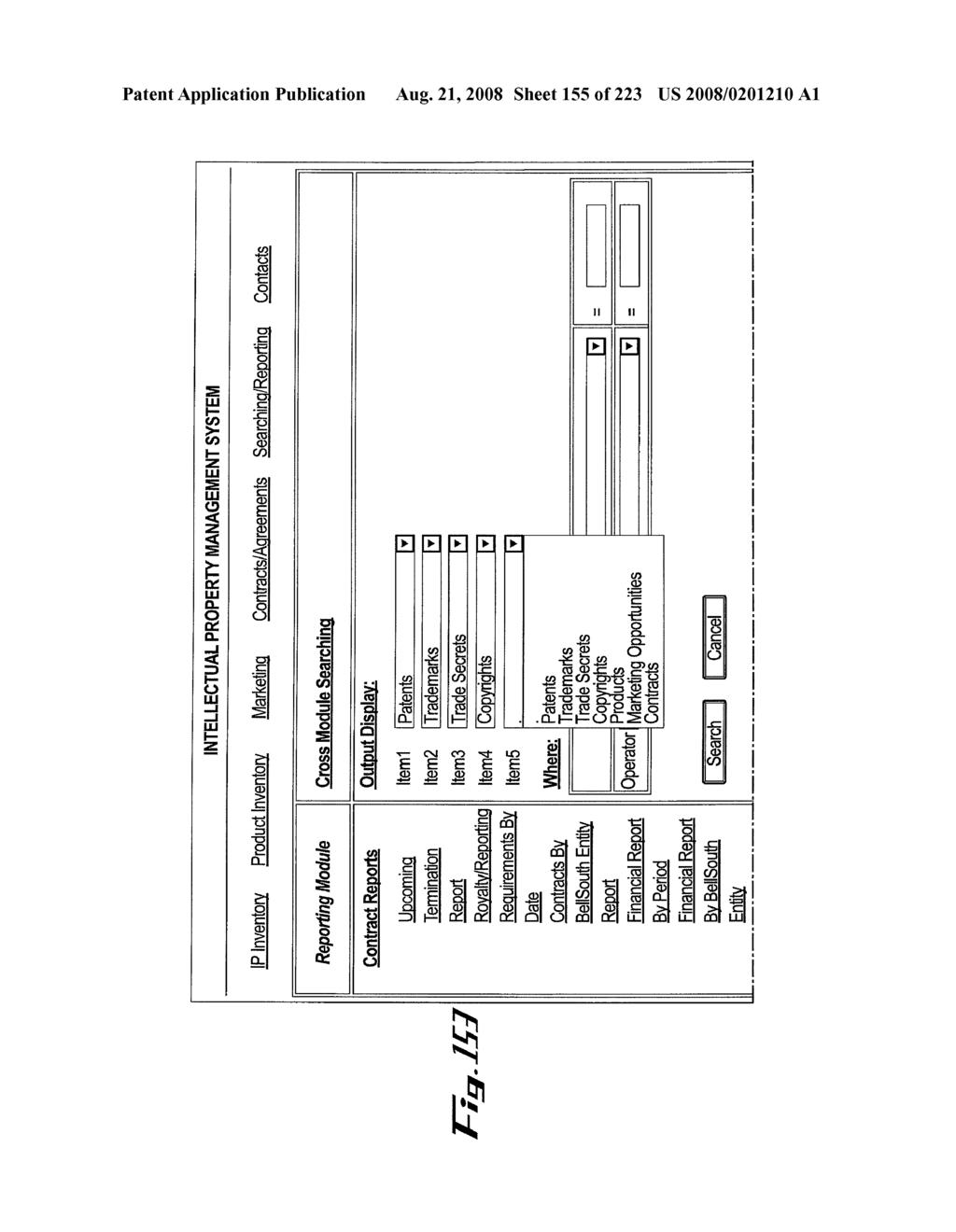 SYSTEM AND METHOD FOR MANAGING INTELLECTUAL PROPERTY - diagram, schematic, and image 156