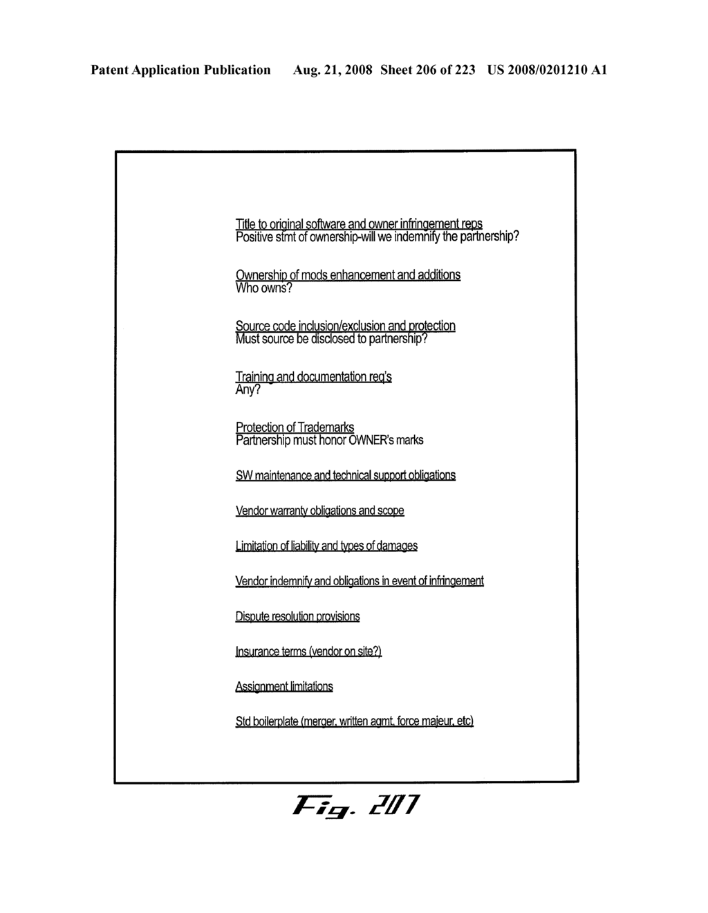 SYSTEM AND METHOD FOR MANAGING INTELLECTUAL PROPERTY - diagram, schematic, and image 207