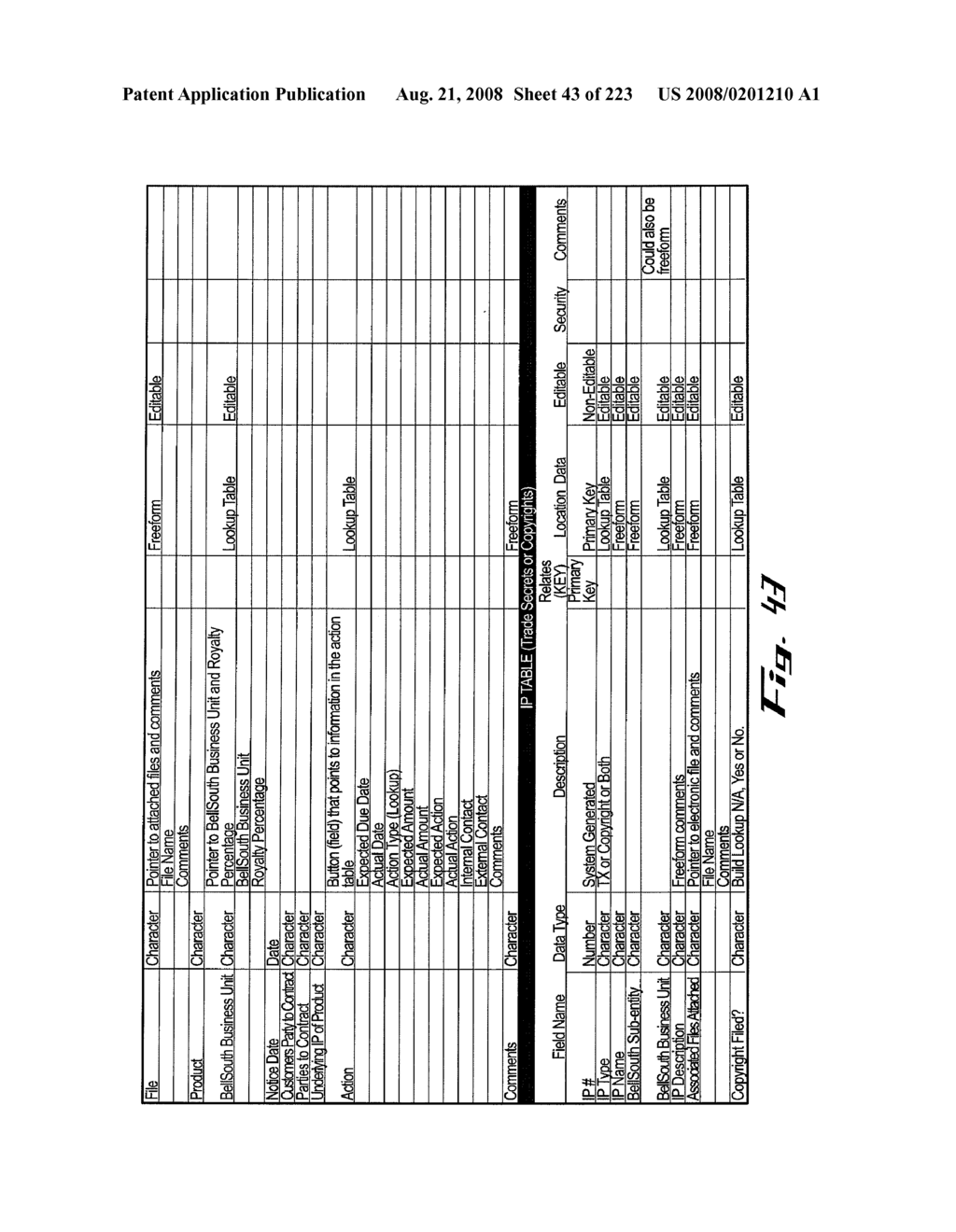 SYSTEM AND METHOD FOR MANAGING INTELLECTUAL PROPERTY - diagram, schematic, and image 44