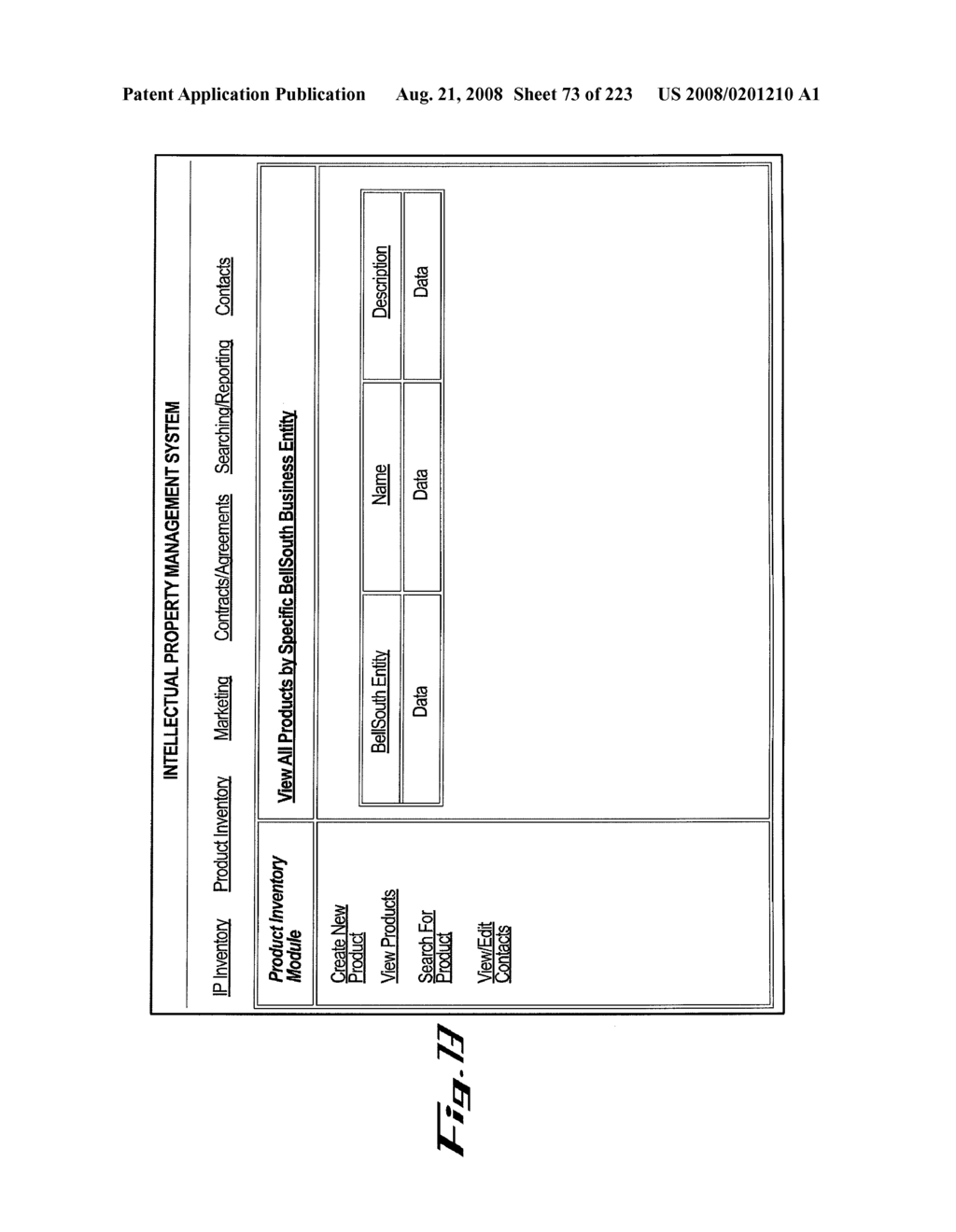 SYSTEM AND METHOD FOR MANAGING INTELLECTUAL PROPERTY - diagram, schematic, and image 74